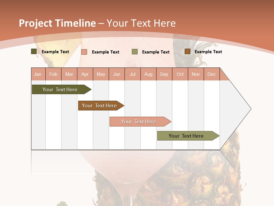 Cocktail Page Glass PowerPoint Template
