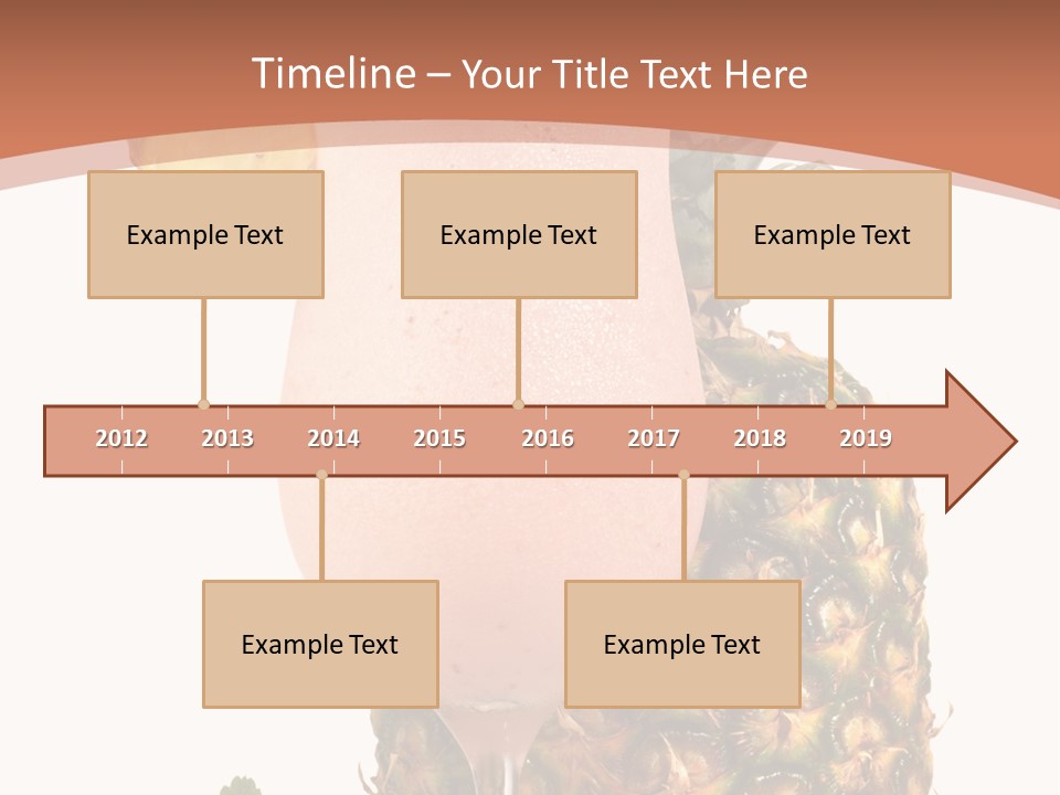 Cocktail Page Glass PowerPoint Template