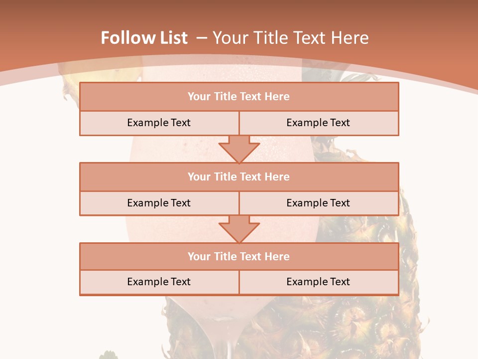 Cocktail Page Glass PowerPoint Template