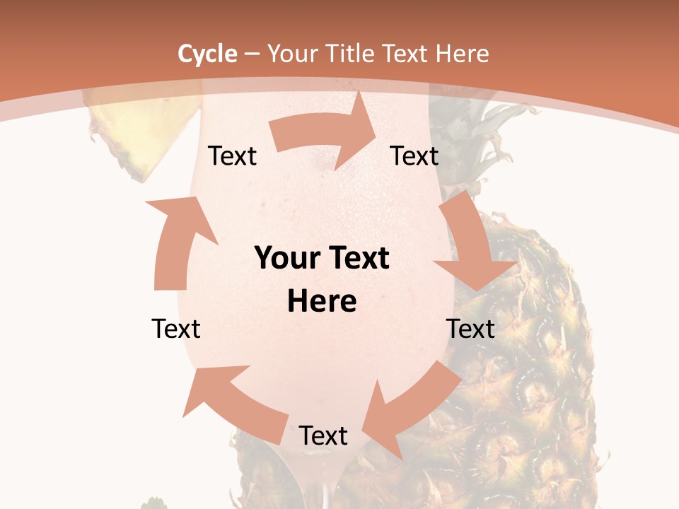 Cocktail Page Glass PowerPoint Template