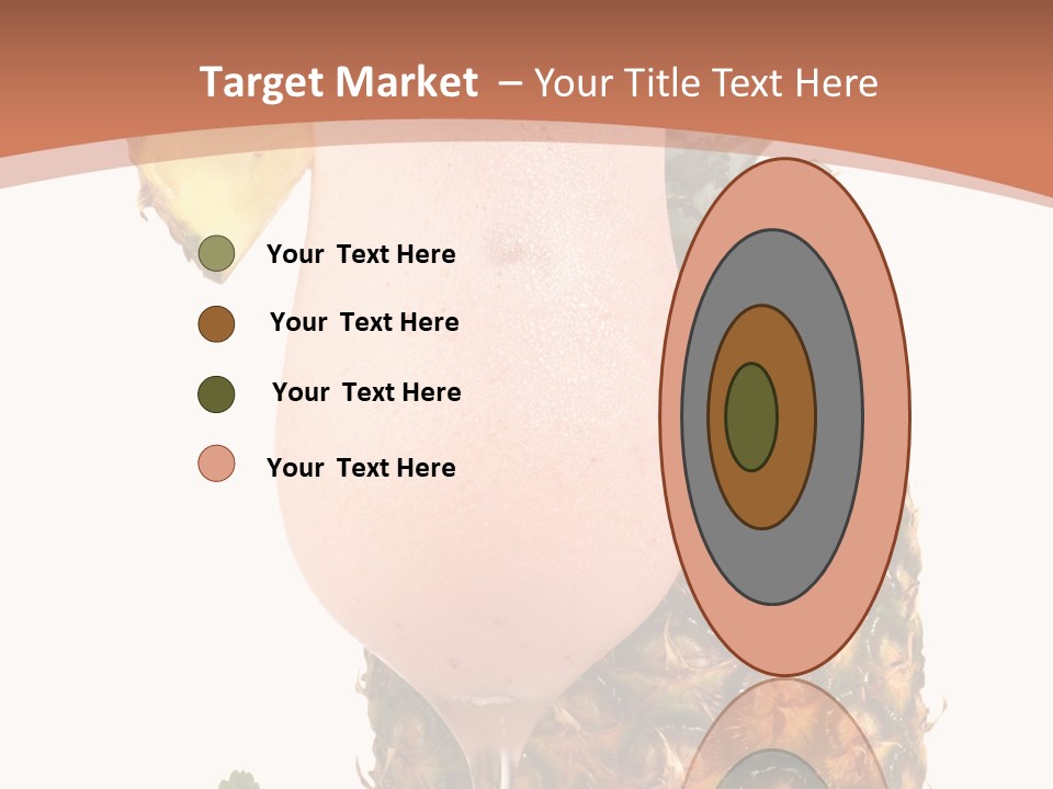 Cocktail Page Glass PowerPoint Template