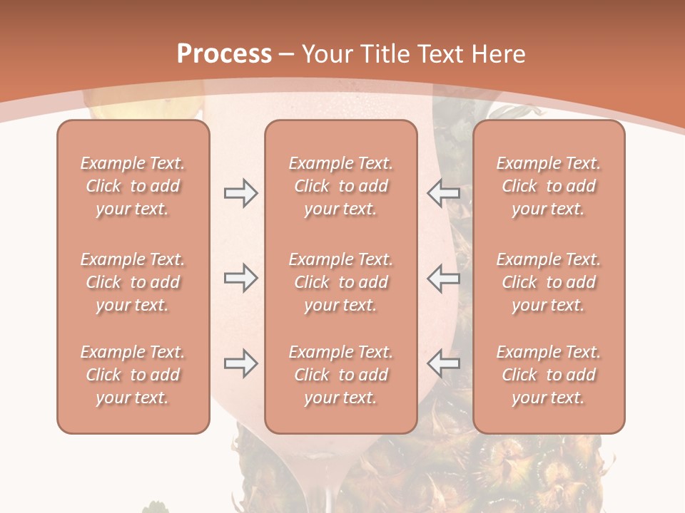 Cocktail Page Glass PowerPoint Template