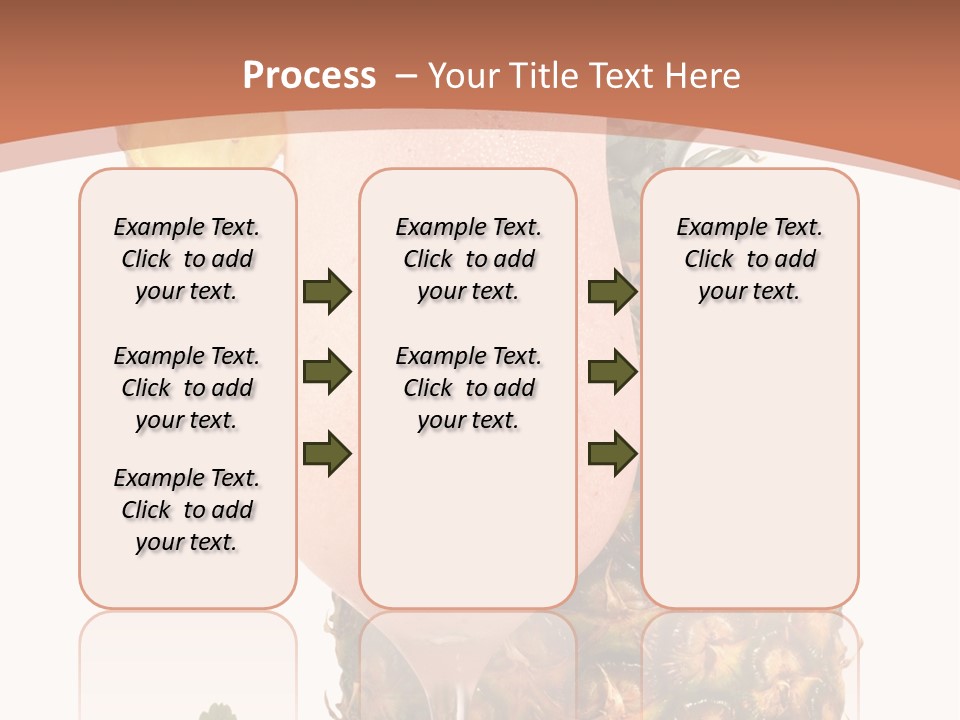 Cocktail Page Glass PowerPoint Template