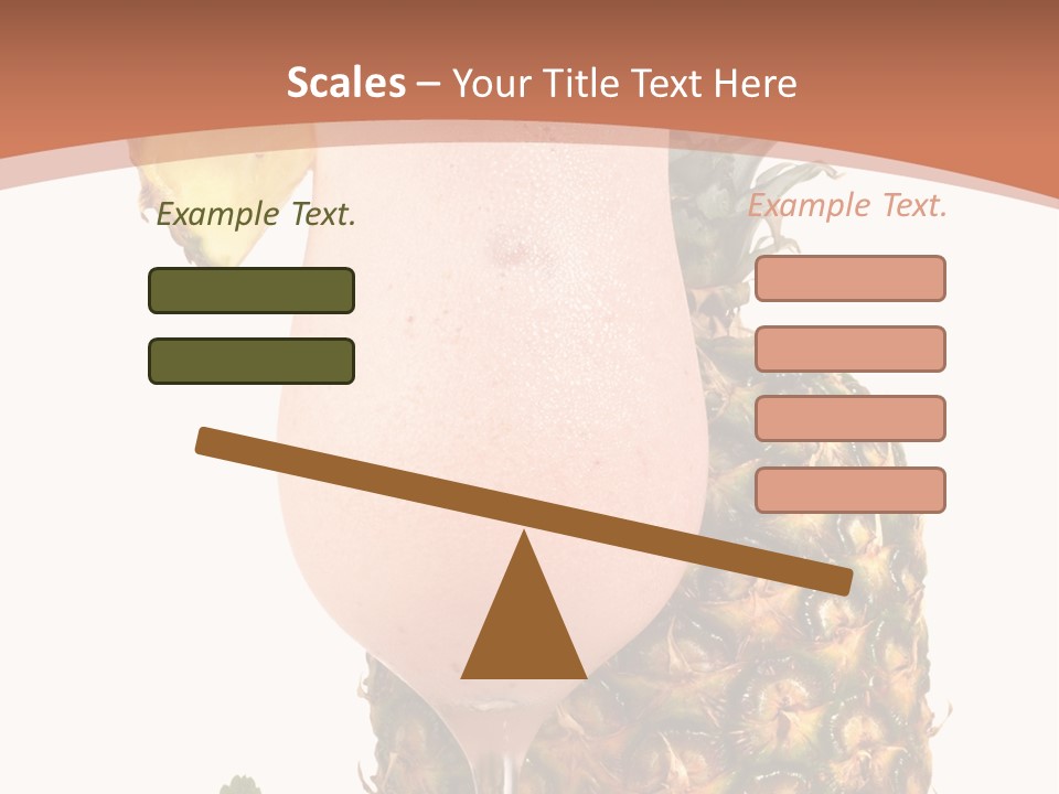 Cocktail Page Glass PowerPoint Template