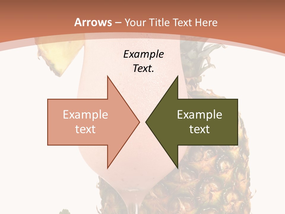 Cocktail Page Glass PowerPoint Template