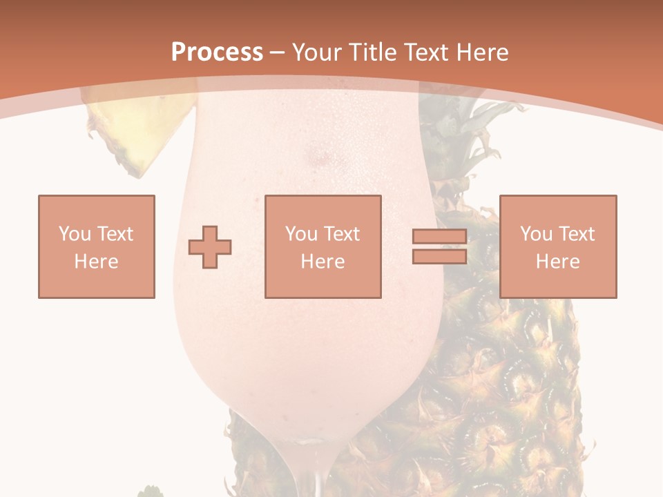 Cocktail Page Glass PowerPoint Template