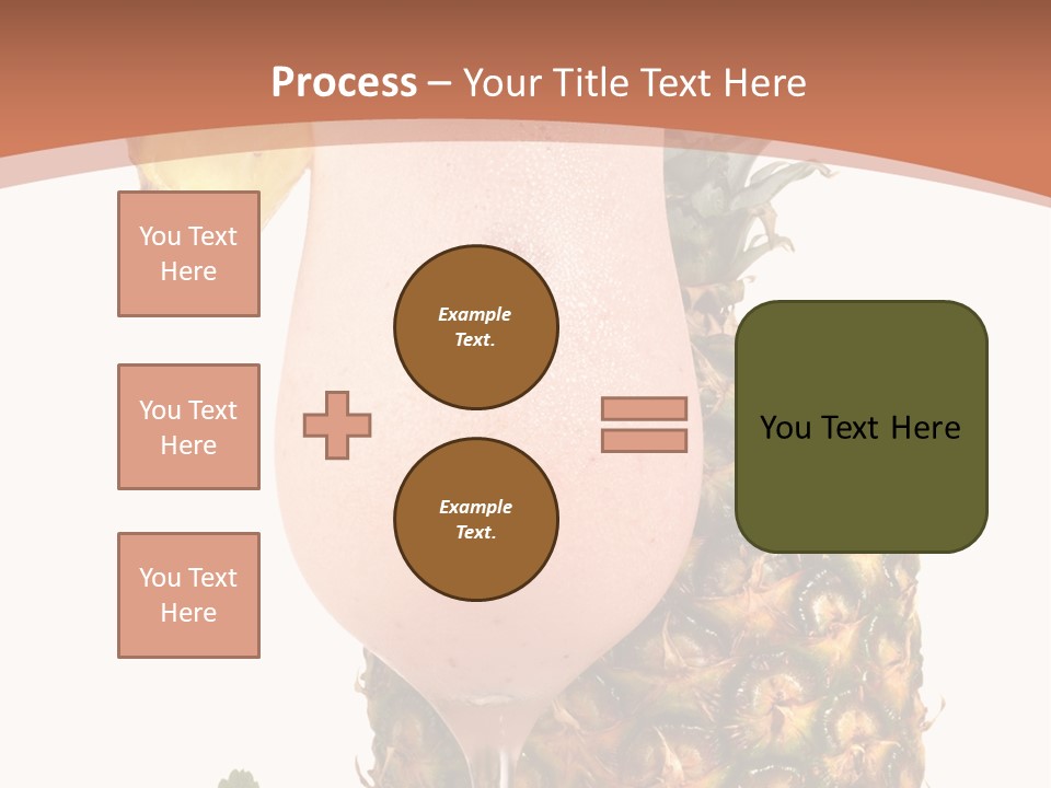 Cocktail Page Glass PowerPoint Template