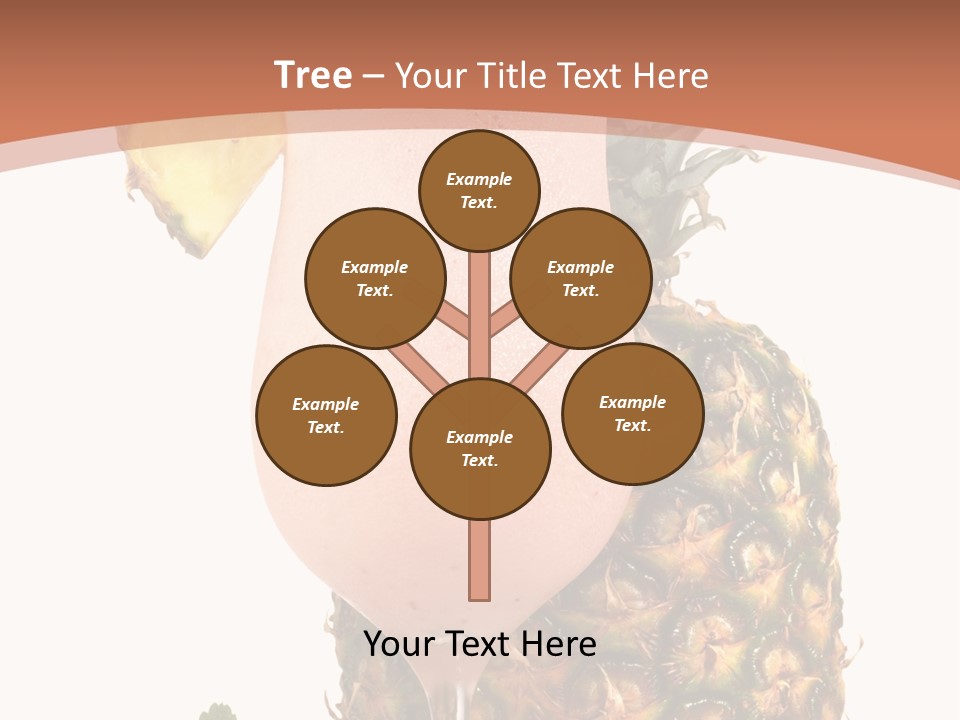 Cocktail Page Glass PowerPoint Template