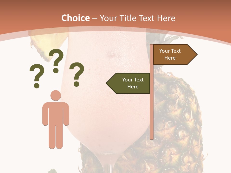 Cocktail Page Glass PowerPoint Template