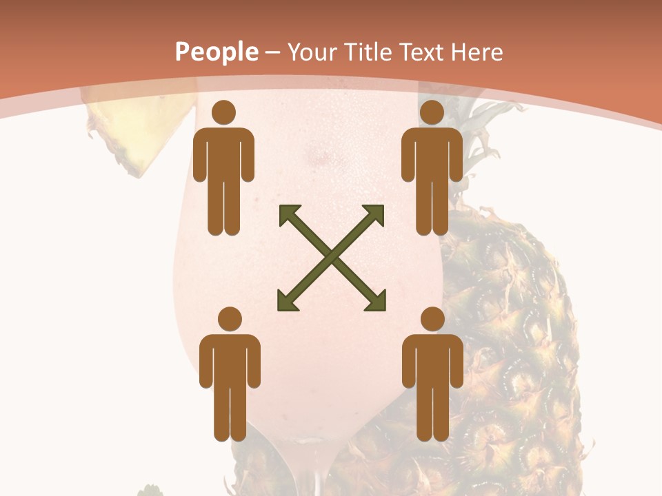 Cocktail Page Glass PowerPoint Template