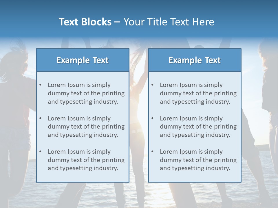 Holiday Orange Girl PowerPoint Template