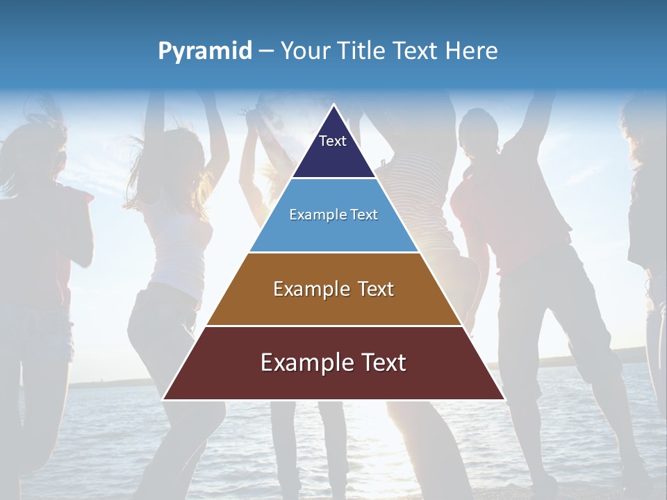 Holiday Orange Girl PowerPoint Template