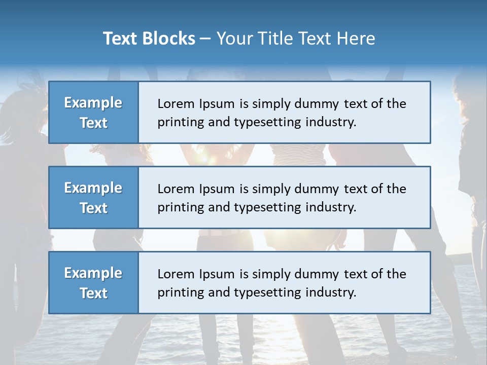 Holiday Orange Girl PowerPoint Template