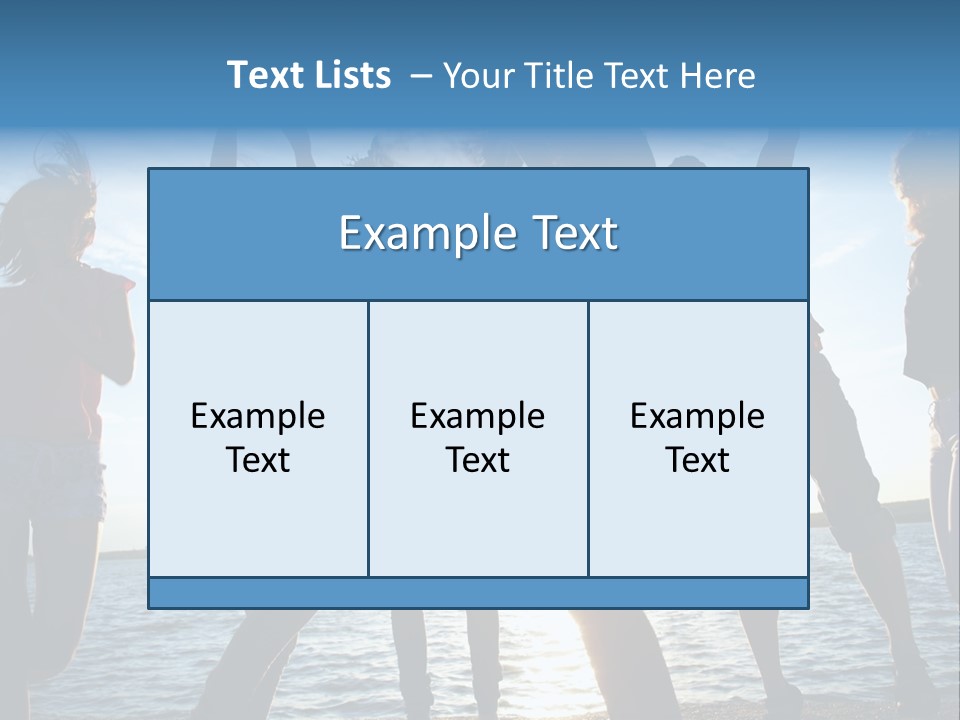 Holiday Orange Girl PowerPoint Template