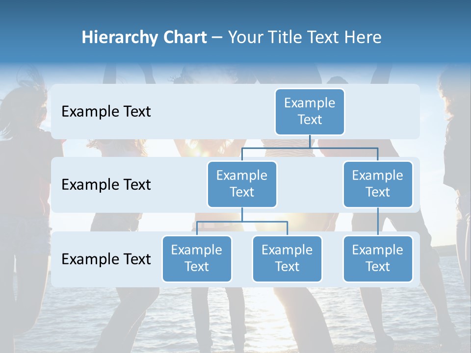 Holiday Orange Girl PowerPoint Template