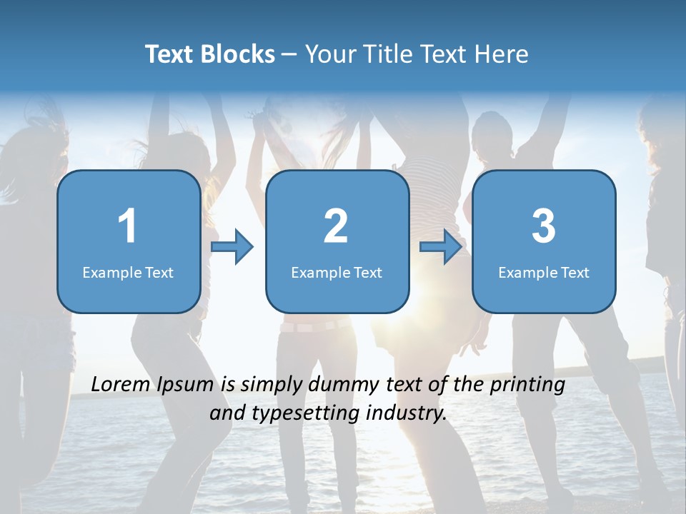 Holiday Orange Girl PowerPoint Template