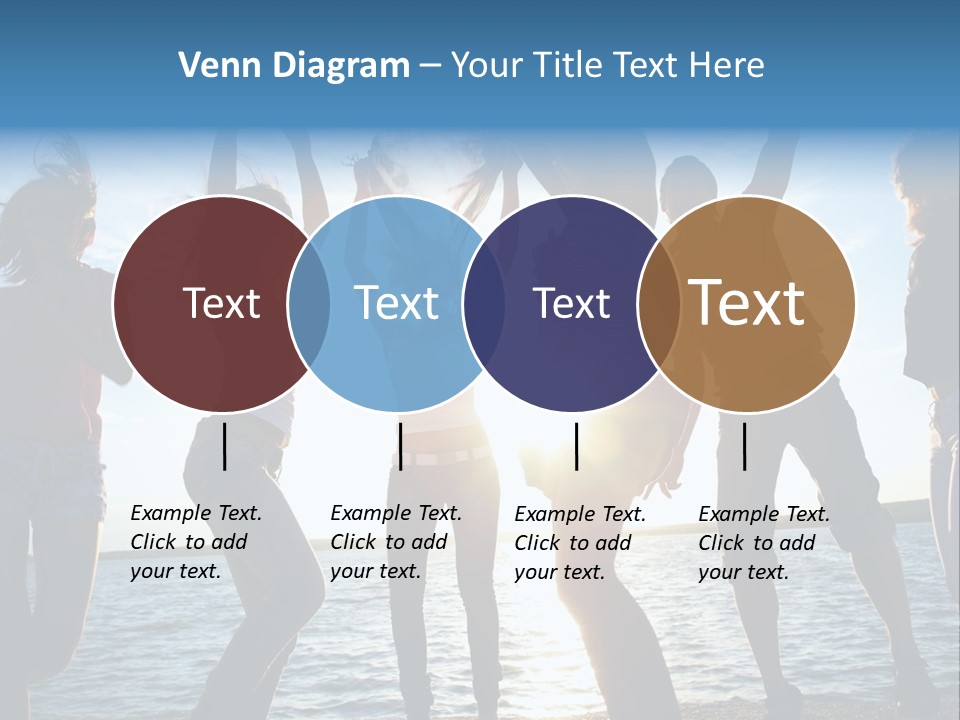 Holiday Orange Girl PowerPoint Template