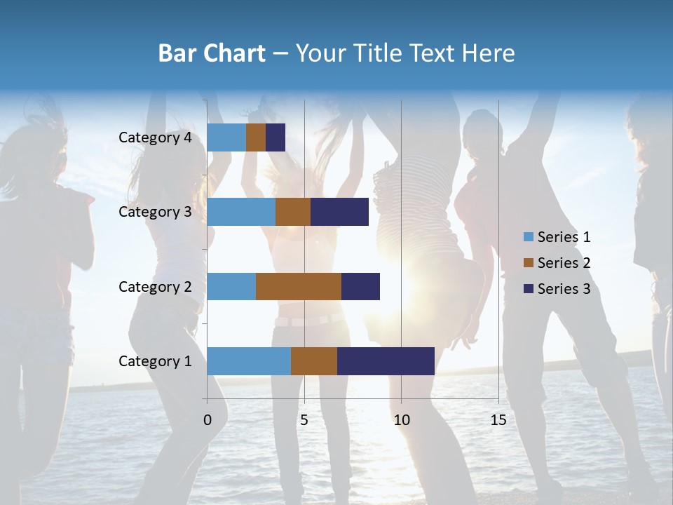 Holiday Orange Girl PowerPoint Template