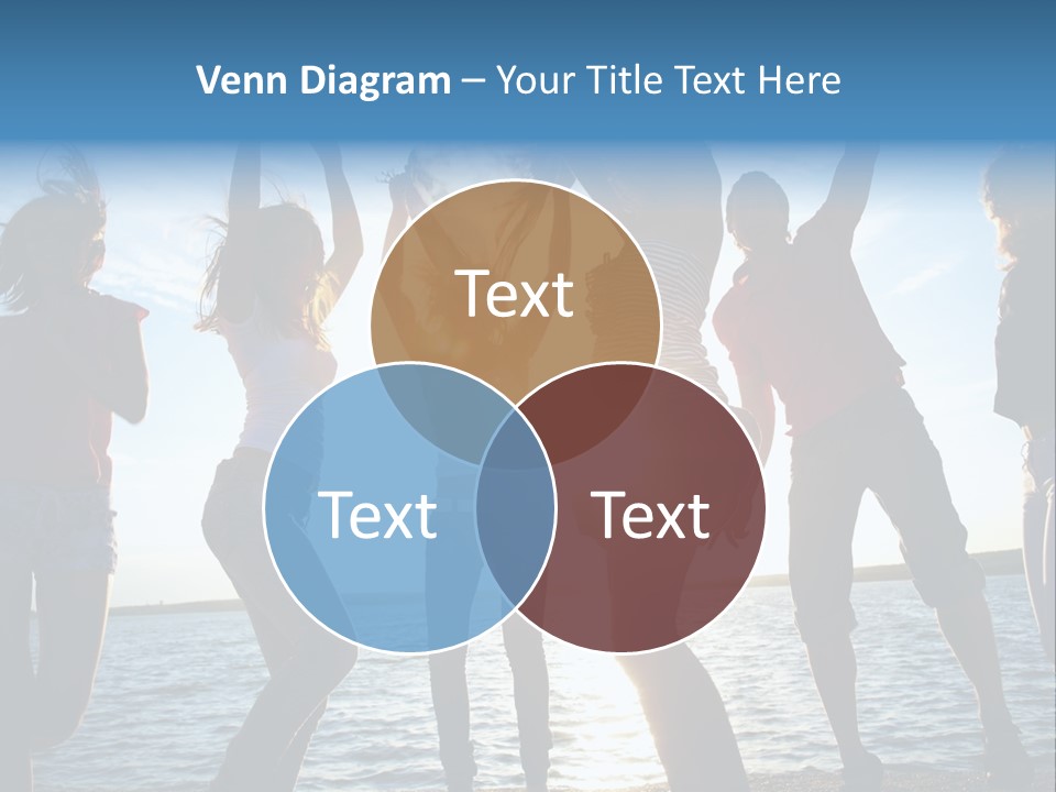 Holiday Orange Girl PowerPoint Template