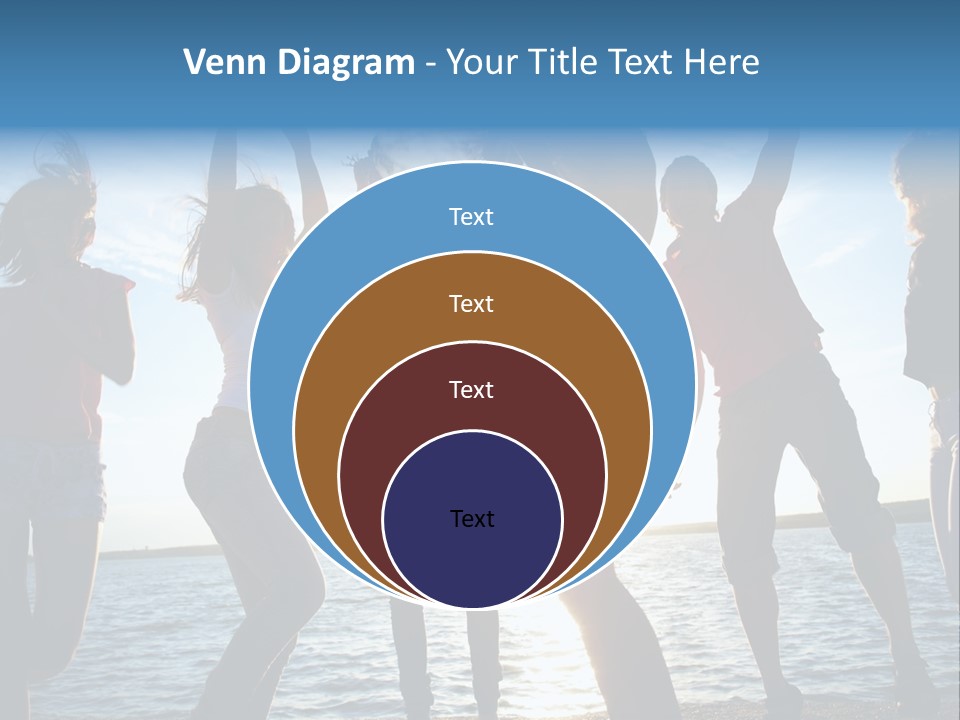 Holiday Orange Girl PowerPoint Template