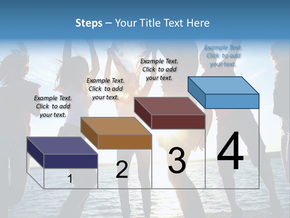 Holiday Orange Girl PowerPoint Template