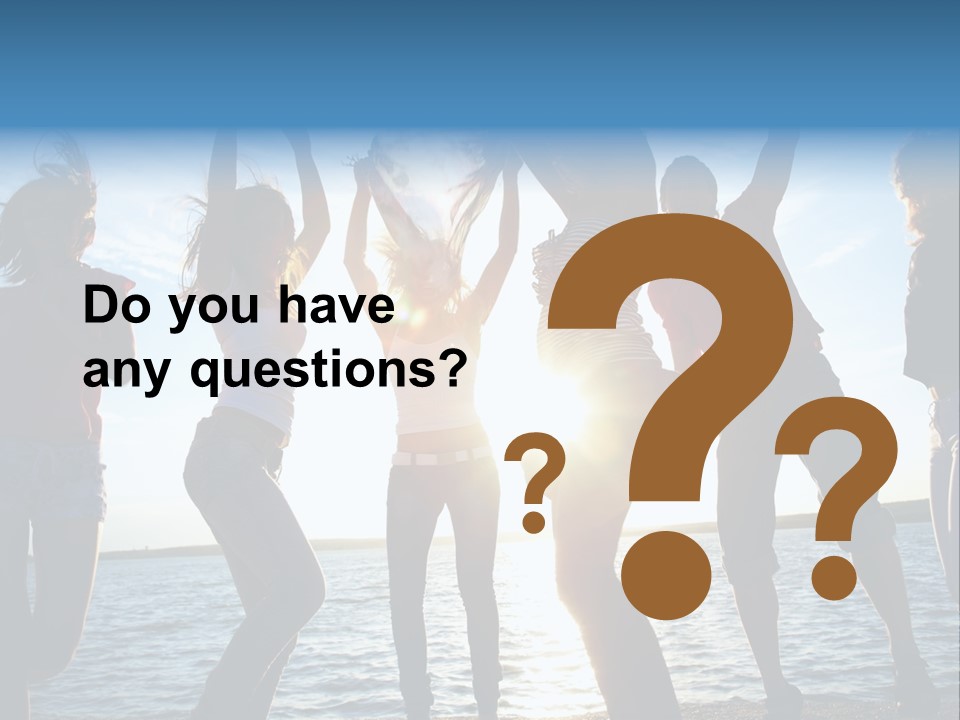 Holiday Orange Girl PowerPoint Template