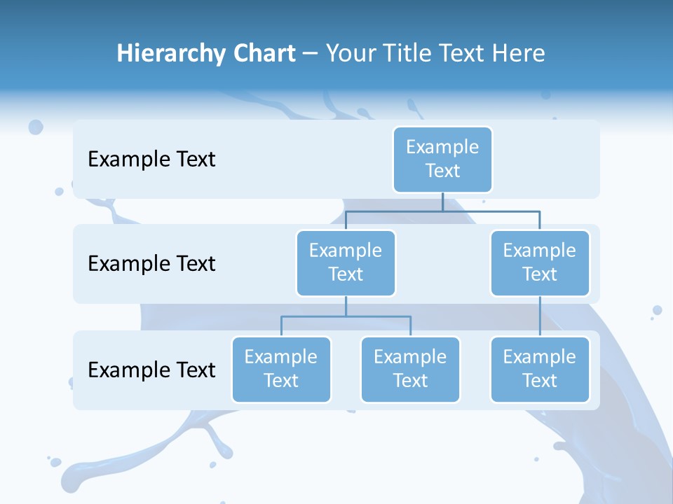 Liquid Motion Blue PowerPoint Template