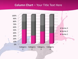 Magenta Motion Colour PowerPoint Template