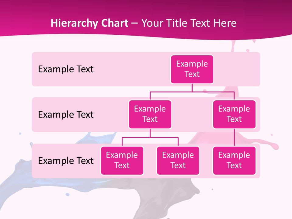 Magenta Motion Colour PowerPoint Template