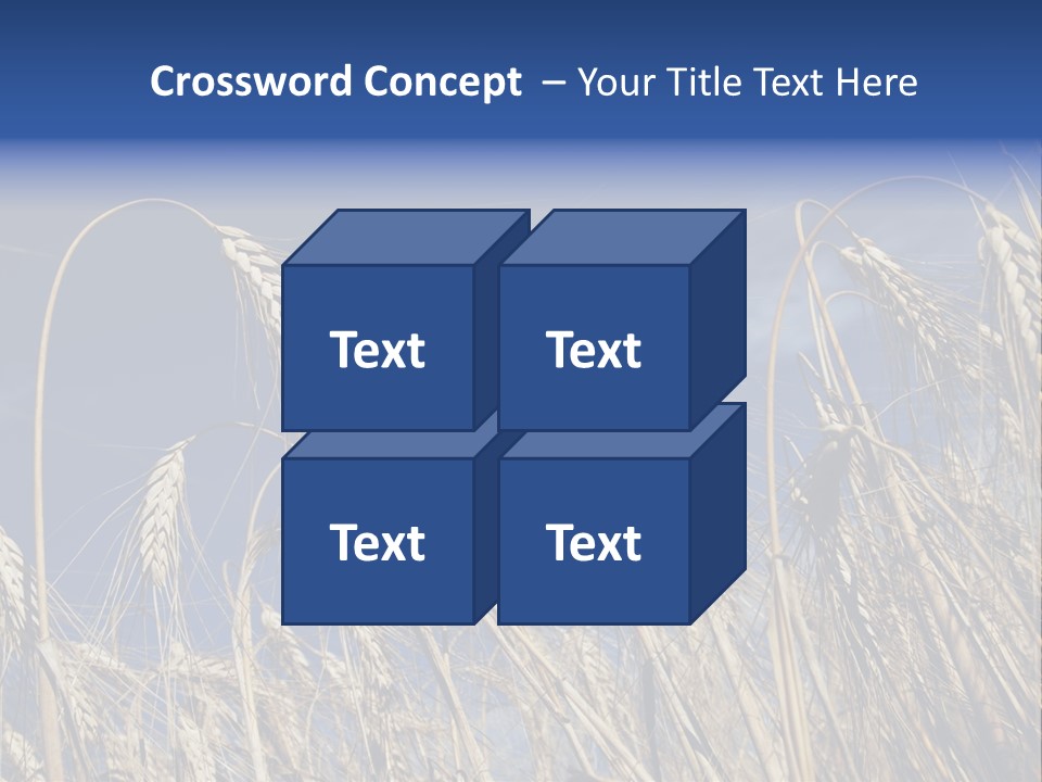 Field Growing Seed PowerPoint Template