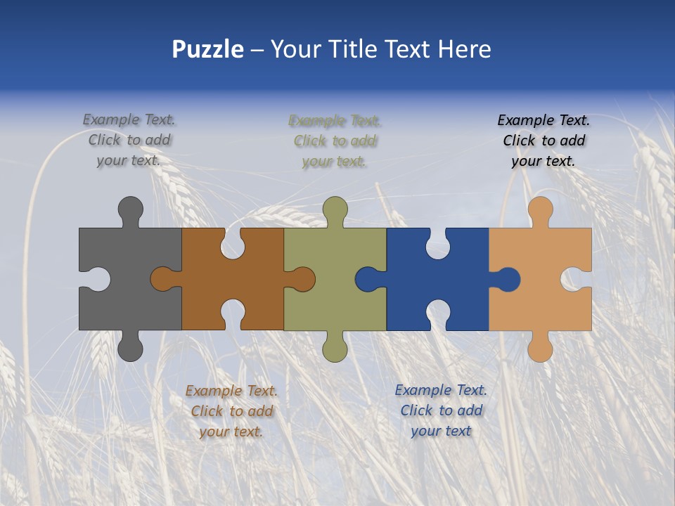 Field Growing Seed PowerPoint Template