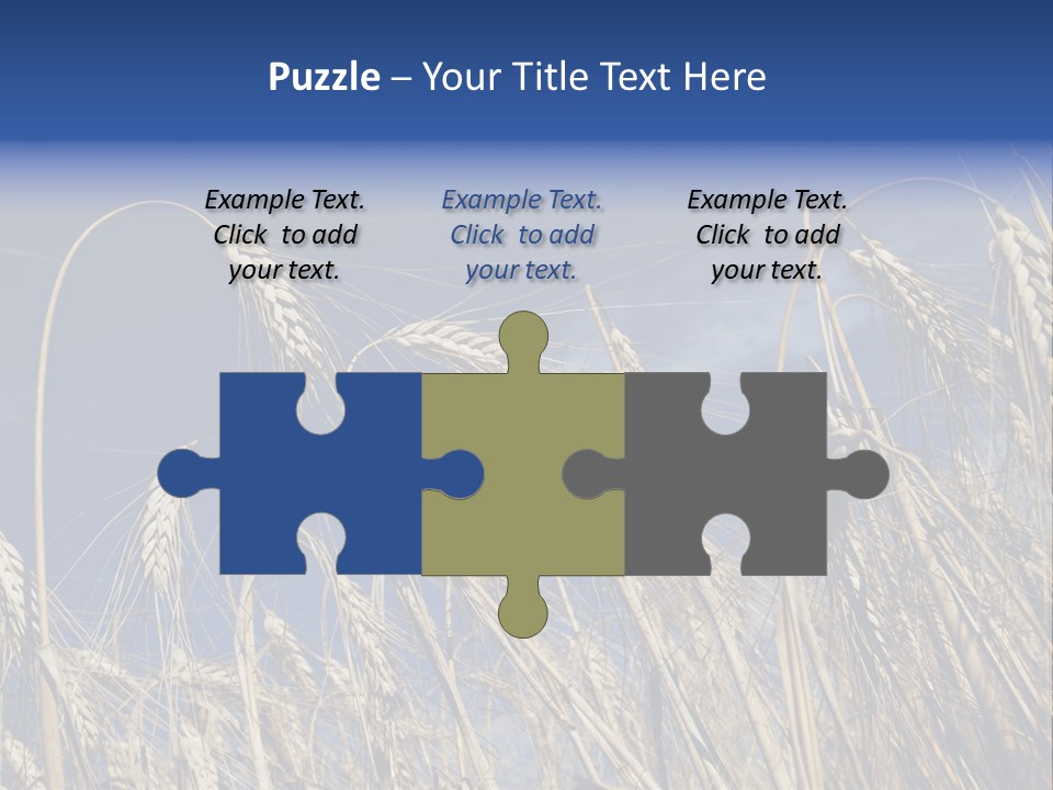 Field Growing Seed PowerPoint Template