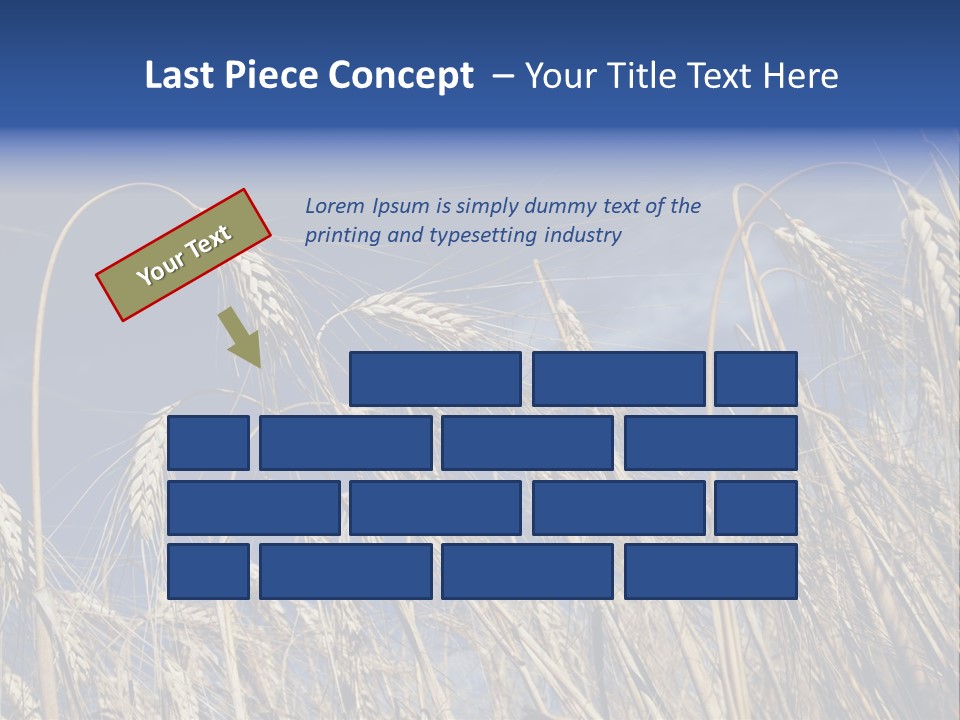 Field Growing Seed PowerPoint Template