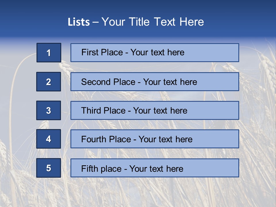 Field Growing Seed PowerPoint Template