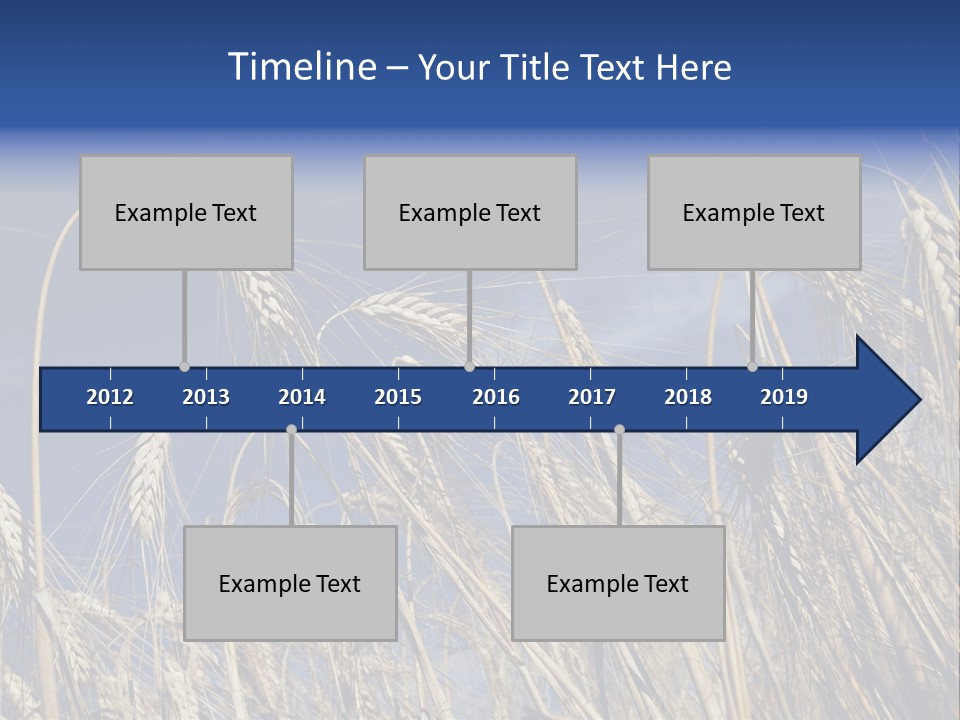 Field Growing Seed PowerPoint Template