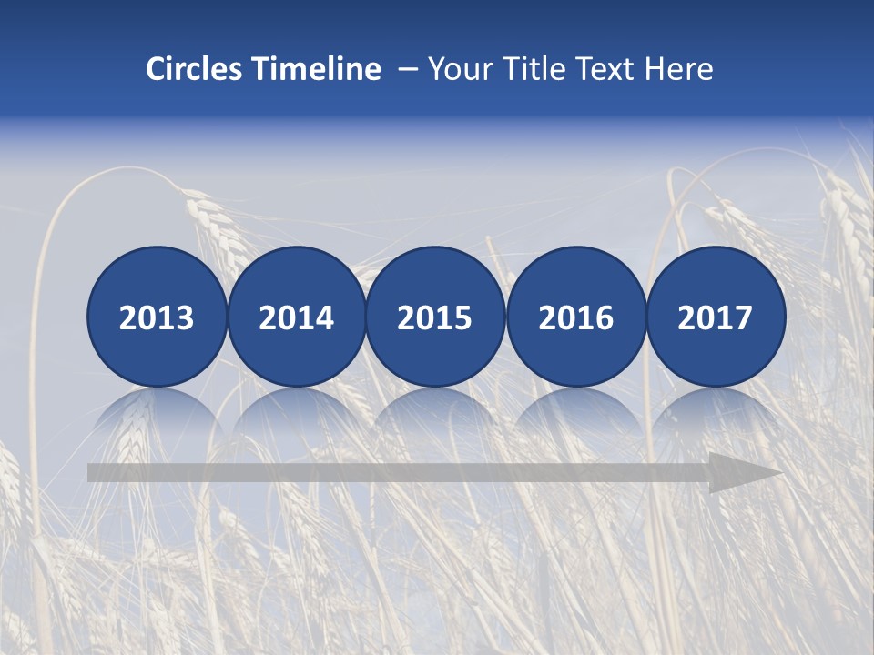 Field Growing Seed PowerPoint Template