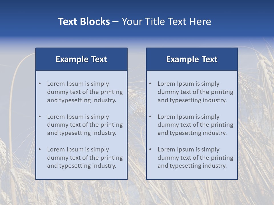 Field Growing Seed PowerPoint Template