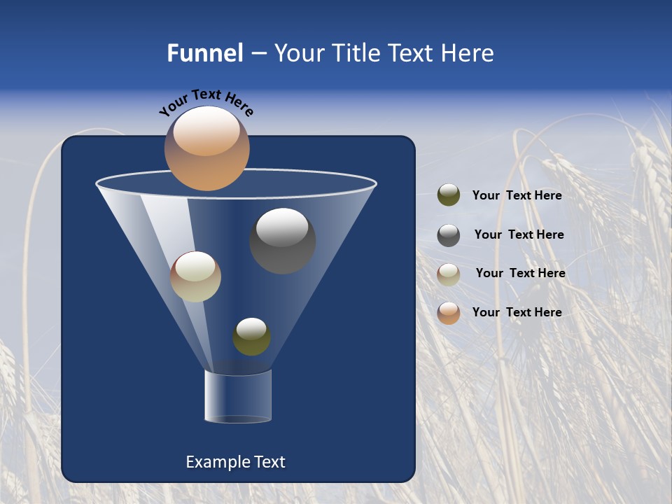 Field Growing Seed PowerPoint Template