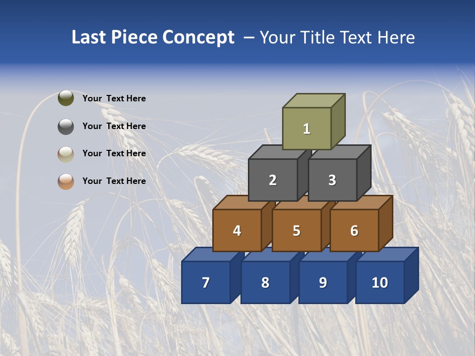 Field Growing Seed PowerPoint Template