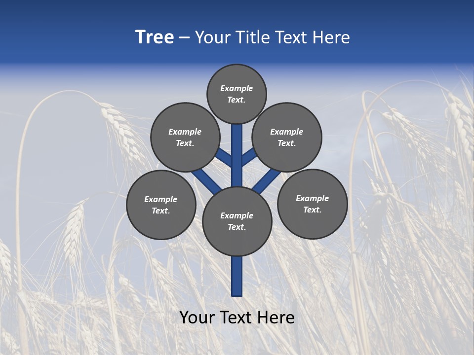 Field Growing Seed PowerPoint Template