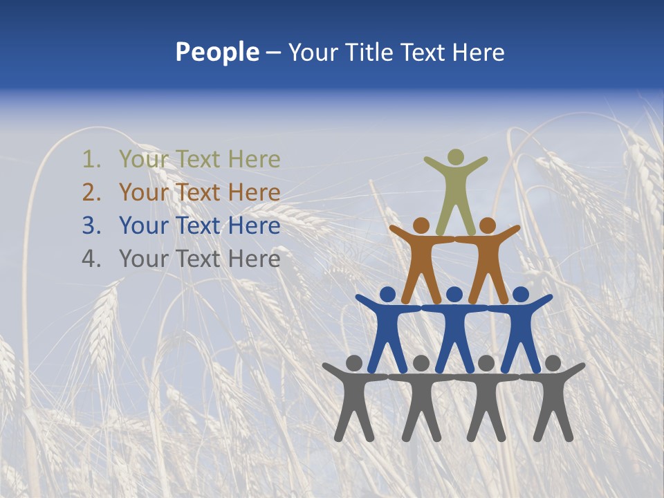 Field Growing Seed PowerPoint Template