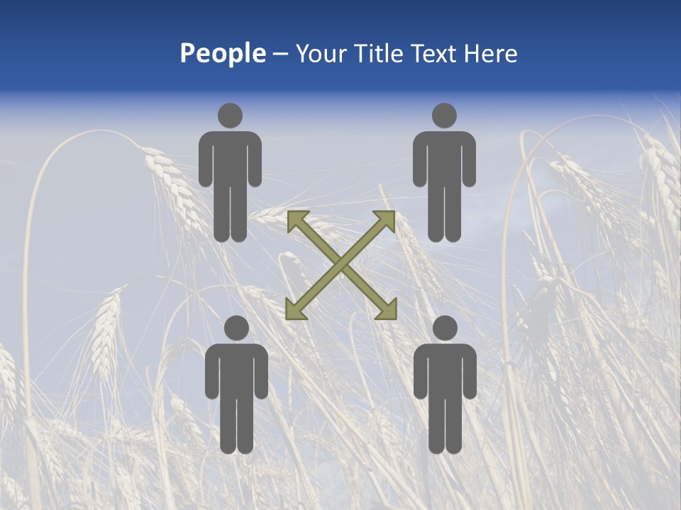 Field Growing Seed PowerPoint Template