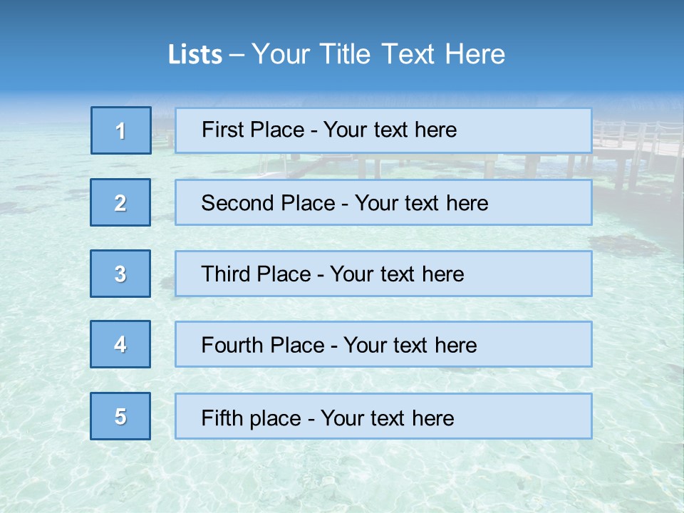 Pacific Ocean Coast PowerPoint Template