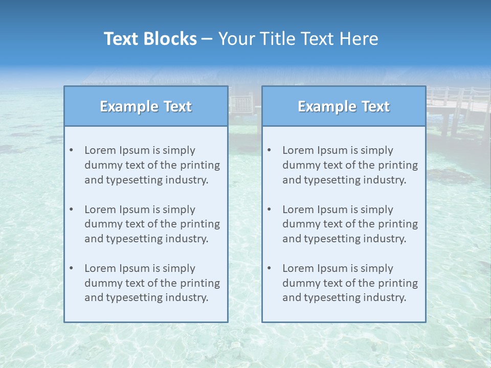 Pacific Ocean Coast PowerPoint Template