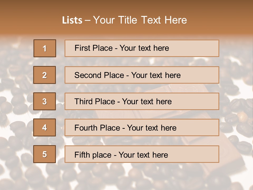 Bean Group Dark PowerPoint Template