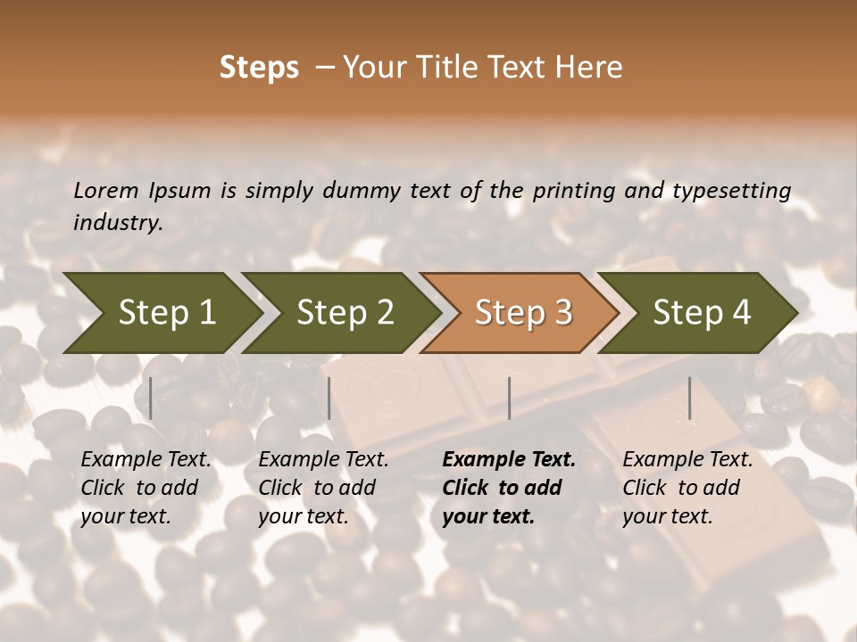 Bean Group Dark PowerPoint Template