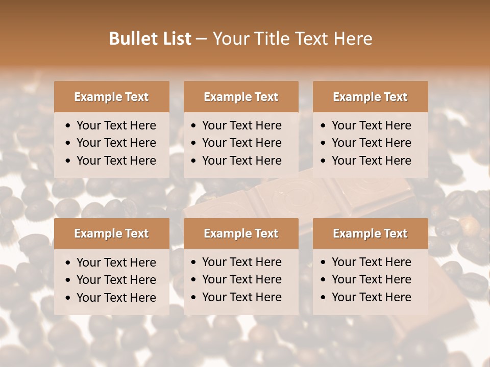 Bean Group Dark PowerPoint Template