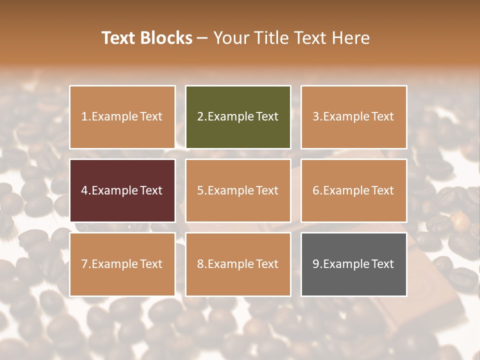 Bean Group Dark PowerPoint Template