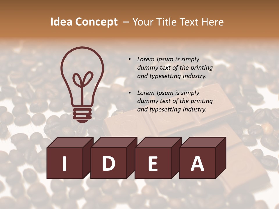 Bean Group Dark PowerPoint Template