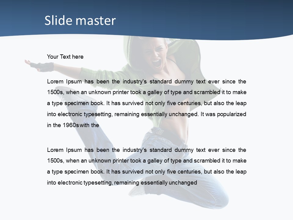 Young Grace Elegance PowerPoint Template